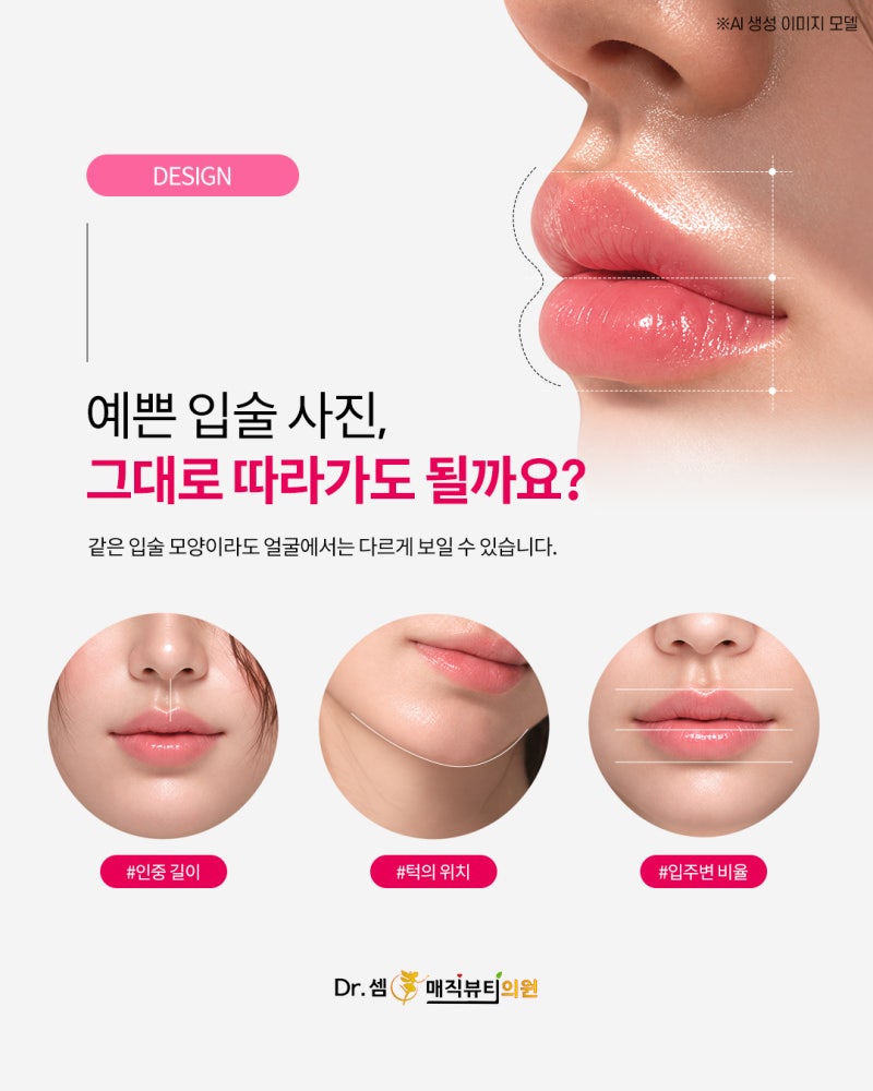 서면 여의사 입술필러 볼륨보다 먼저 봐야 할 얼굴의 균형 ㅣ 닥터셈매직뷰티의원 사진 4