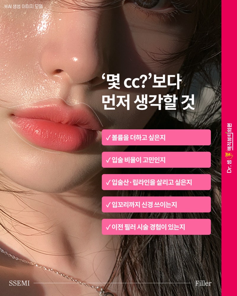 서면 여의사 입술필러 볼륨보다 먼저 봐야 할 얼굴의 균형 ㅣ 닥터셈매직뷰티의원 사진 6
